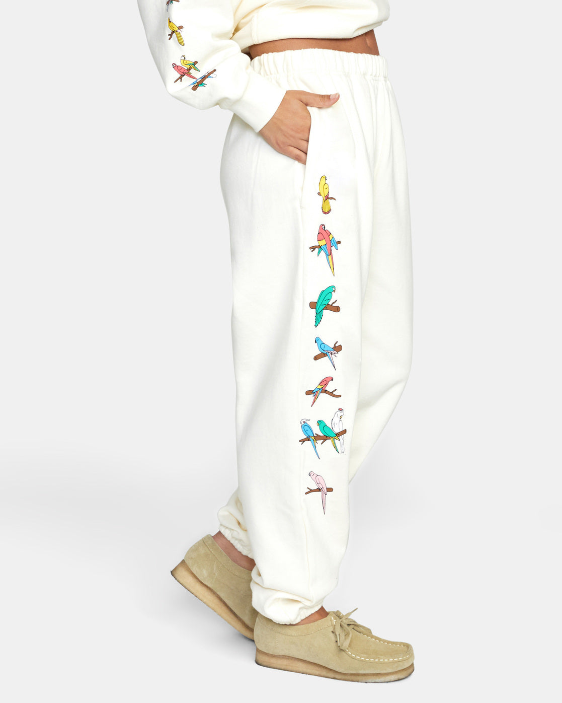 RVCA LP X KLW PARROT ICE SWEATPANTS - CLO
