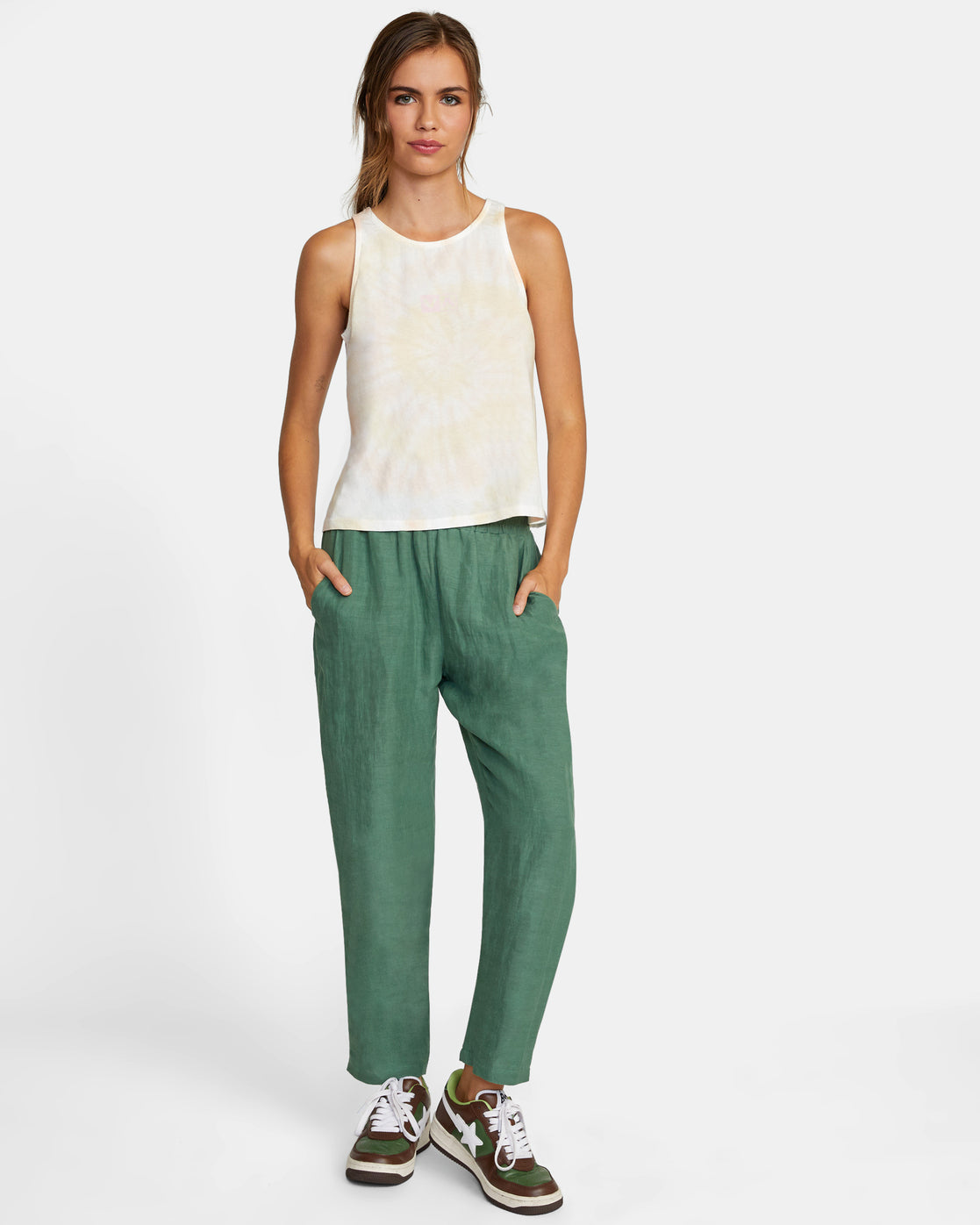 RVCA NEW YUME LINEN PANTS- DUG