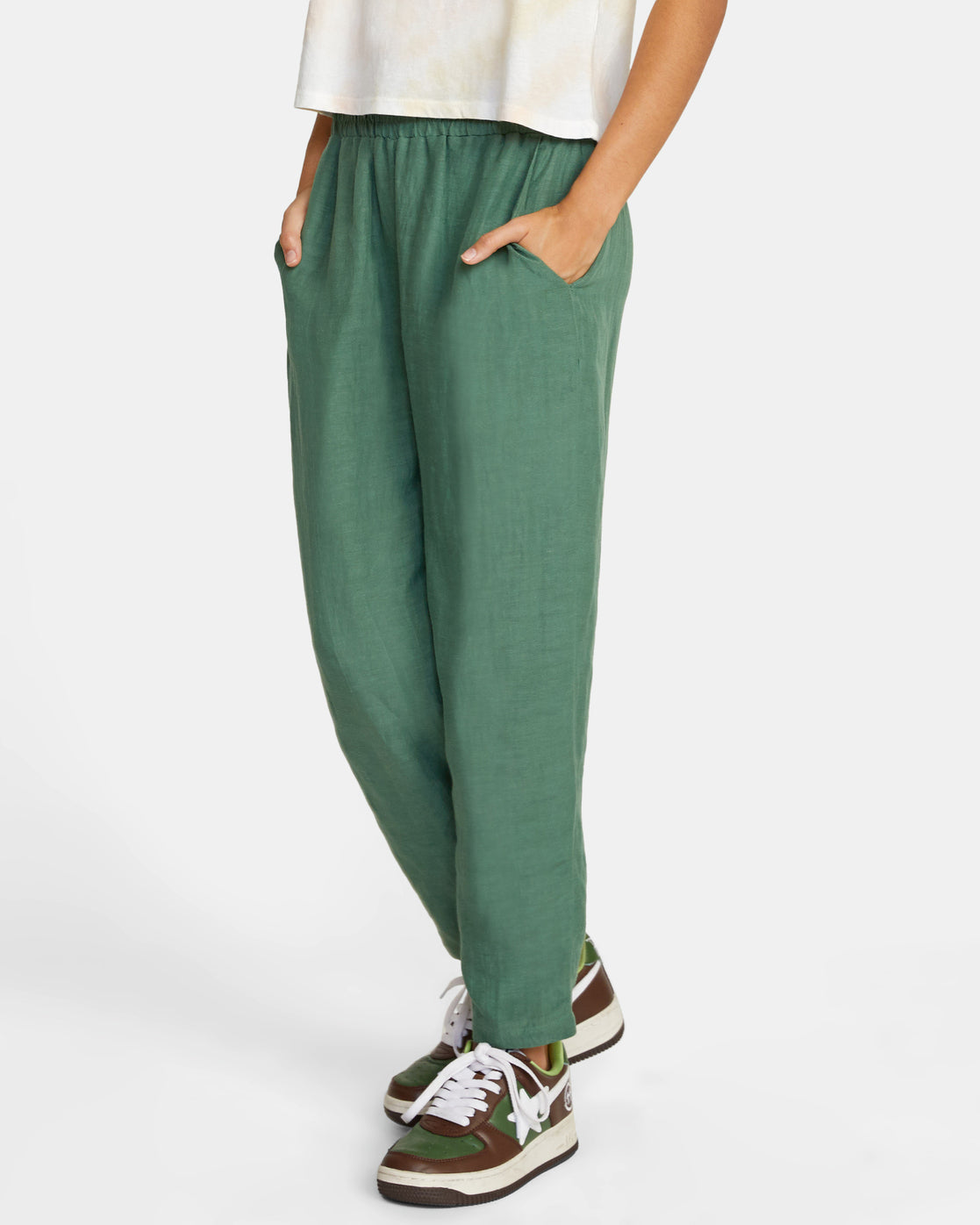 RVCA NEW YUME LINEN PANTS- DUG