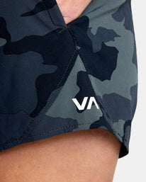 RVCA VA ESSENTIAL YOGGER STRETCH SPORT SHORT 12"- CAM