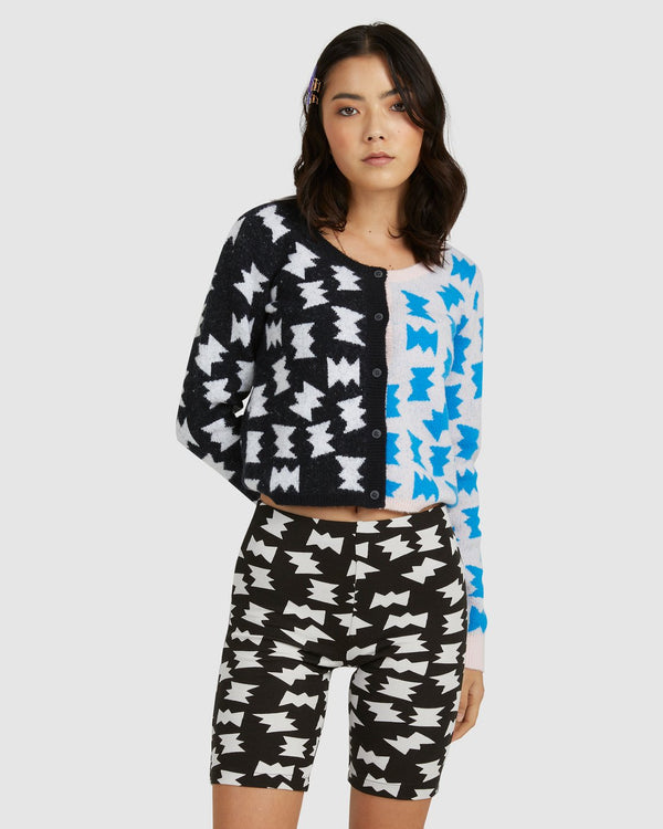 RVCA LP X KLW PUSH IT BIKE SHORTS - BKW