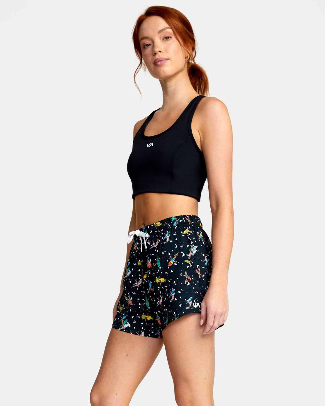 RVCA LP X KLW VA ESSENTIAL YOGGER WORKOUT SHORTS - KVC7