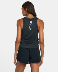 RVCA VA ESSENTIAL YOGGER STRETCH SPORT SHORT 12"- BLK
