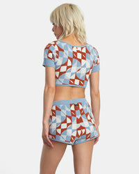 RVCA GEODE ELASTICIZED SHORTS - CNS0