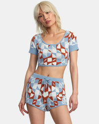 RVCA GEODE ELASTICIZED SHORTS - CNS0