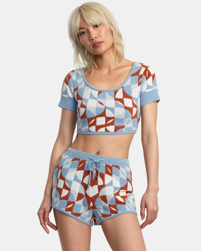 RVCA GEODE ELASTICIZED SHORTS - CNS0