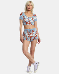 RVCA GEODE ELASTICIZED SHORTS - CNS0