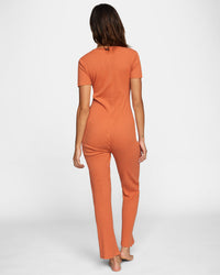 RVCA WON'T STOP KNIT JUMPSUIT - CCA