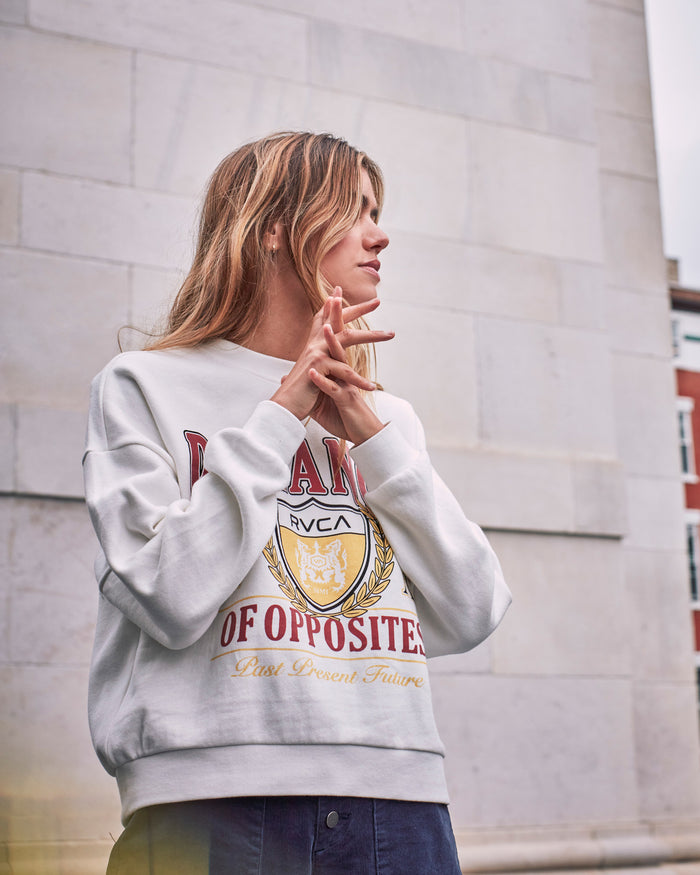 RVA CAMBRIDGE CREWNECK SWEATER - VWT