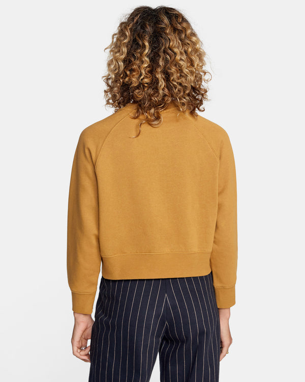 RVCA BAR CREWNECK SWEATSHIRT - DIJ