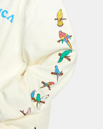 RVCA LP X KLW PARROT ICE HOODIE - CLO