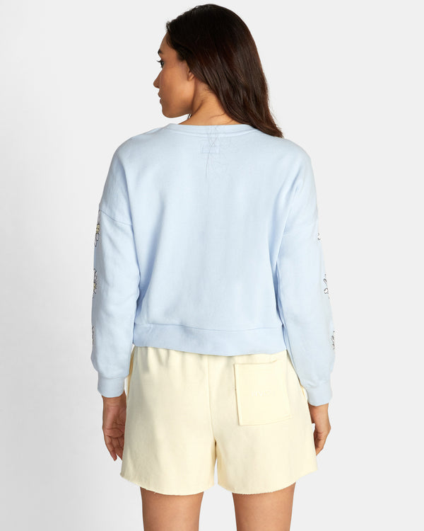 RVCA BETTER DAYZ TERRY PULLOVER - BFB0