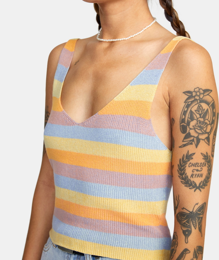 RVCA RAINSHADOW SWEATER - MUL