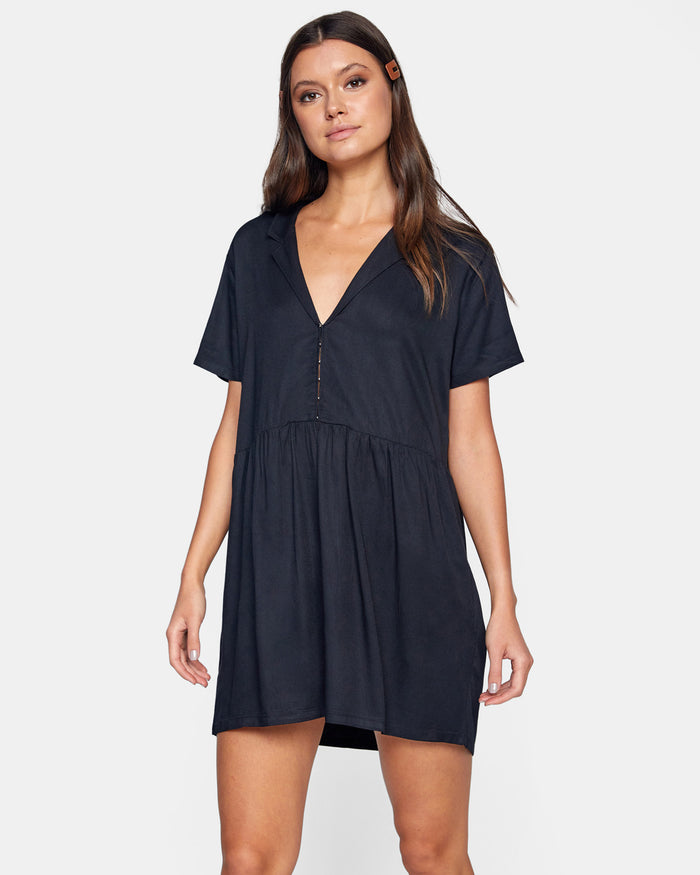 RVCA SOUTHBOUND MINI DRESS - TUB