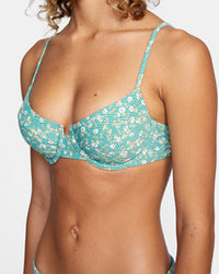 RVCA SWEET ESCAPE BALCONETTE BIKINI TOP - LTE