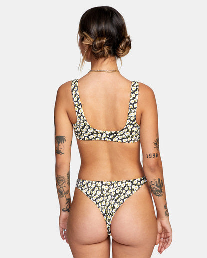 RVCA JUNE BLOOM BRALETTE BIKINI TOP - RVB