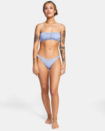 RVCA MILLIE BANDEAU BIKINI TOP - GPU