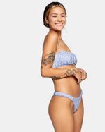 RVCA MILLIE BANDEAU BIKINI TOP - GPU