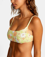 RVCA DREAMFIELD BRALETTE BIKINI TOP - MUL