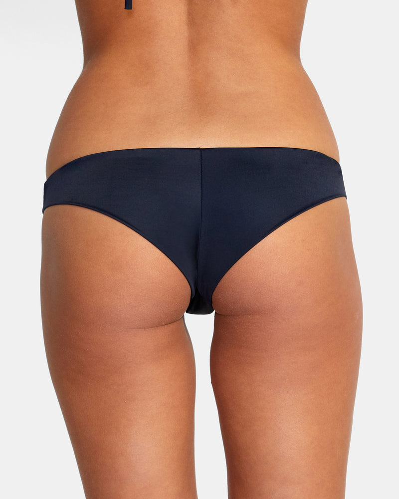 RVCA Bodega French - Black Bikini Bottoms - Cheeky Swim Bottom - Lulus