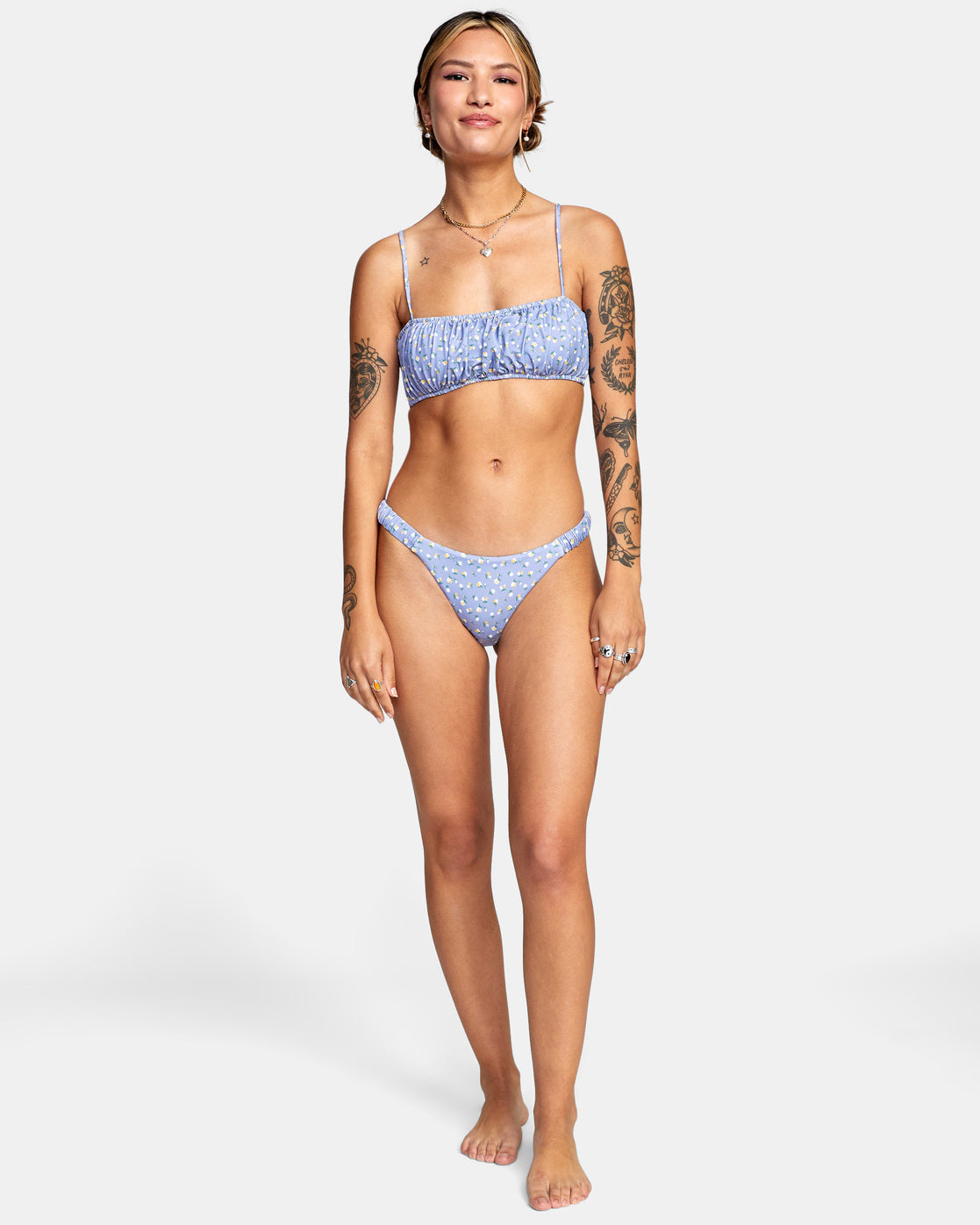 RVCA MILLE FRENCH BIKINI BOTTOM - GPU