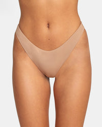 RVCA SOLID MEDIUM FRENCH BIKINI BOTTOM - WOO