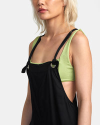 RVCA STANDARD ROMPER - BLK