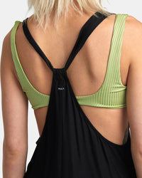 RVCA STANDARD ROMPER - BLK