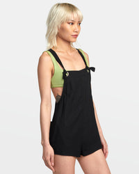 RVCA STANDARD ROMPER - BLK