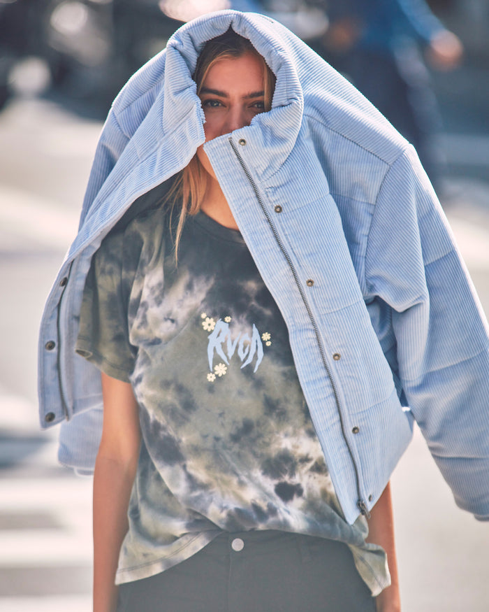 RVCA METALMORPHOSIS ANYDAY TEE - MUL