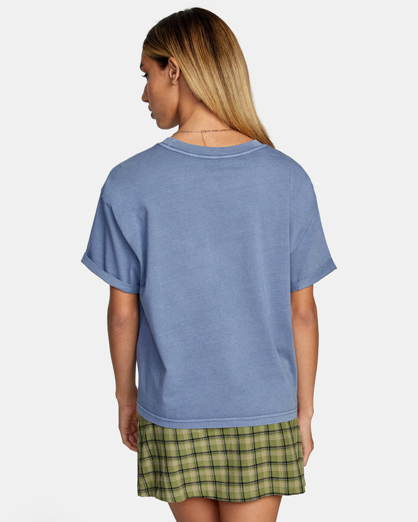 RVCA PTC ROLL IT SHORT SLEEVE TEE - BLT