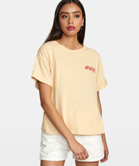 RVCA LAND SNAIL CROP TEE