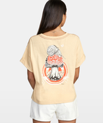 RVCA LAND SNAIL CROP TEE