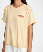 RVCA LAND SNAIL CROP TEE