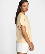 RVCA LAND SNAIL CROP TEE