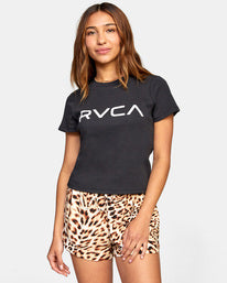 RVCA RIB TEE - BLK