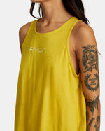 RVCA SMALL RVCA TANK TEE - AGN