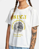 RVCA KEEP IT COOL CROP TEE