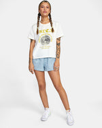 RVCA KEEP IT COOL CROP TEE