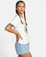 RVCA KEEP IT COOL CROP TEE