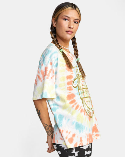RVCA WORLD TOUR OVERSIZED TEE - DUE