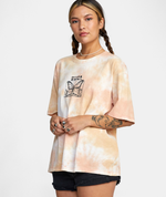 RVCA IN THE AIR OVERSIZED TEE - CLY