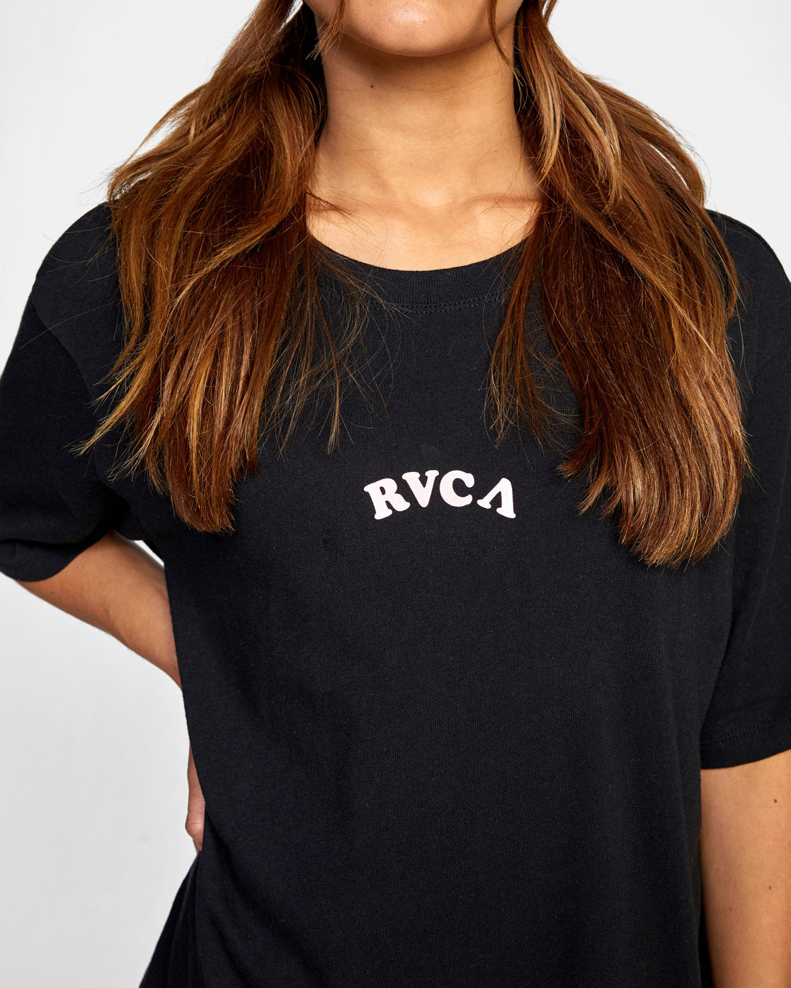 RVCA LP X KLW PARROT ICE OVERSIZED TEE - BLK