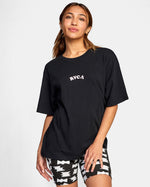 RVCA LP X KLW PARROT ICE OVERSIZED TEE - BLK