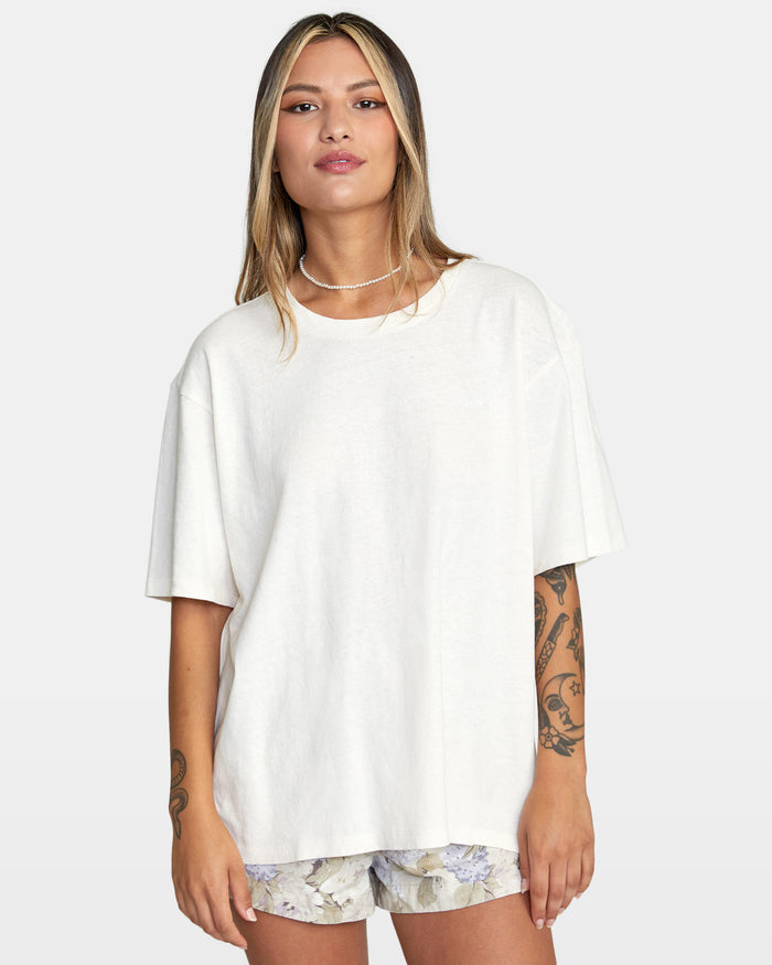 RVCA PTC ANYDAY OVERSIZED TEE - CLO