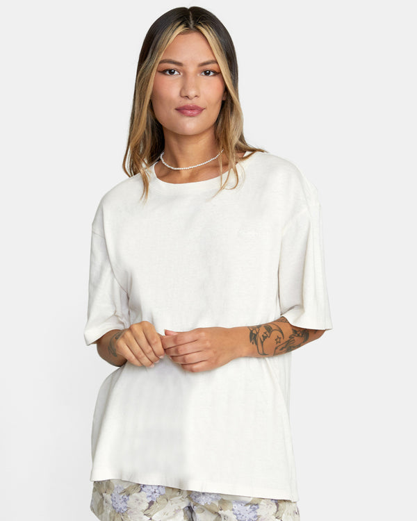RVCA PTC ANYDAY OVERSIZED TEE - CLO