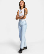 RVCA HAWAII RETRO FLOWERS TANK TOP - OFF