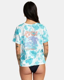 RVCA HAWAII VACATION CROP TEE - UTD