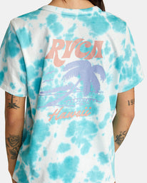 RVCA HAWAII VACATION CROP TEE - UTD