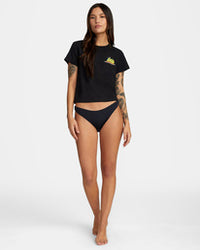 RVCA HAWAII ALOHA TEE - BLK